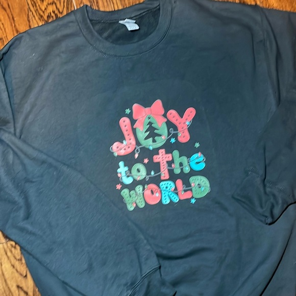 🆕Joy to The World Bible / Sweatshirt Crewneck / Holiday Christmas Sweater - Picture 4 of 6